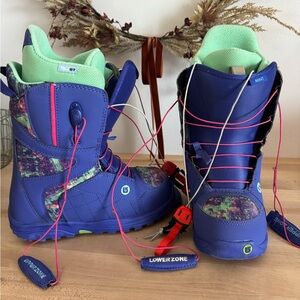 Burton Women's Winter Boots - Blue and Pink